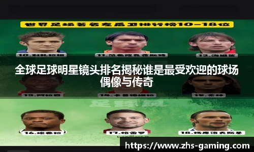 全球足球明星镜头排名揭秘谁是最受欢迎的球场偶像与传奇